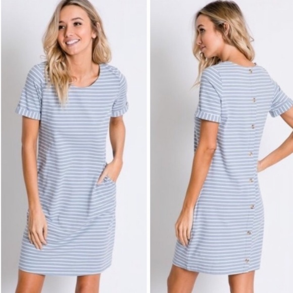 💛1 left  💛 Mustard Midi Slip Dress - Picture 3 of 3